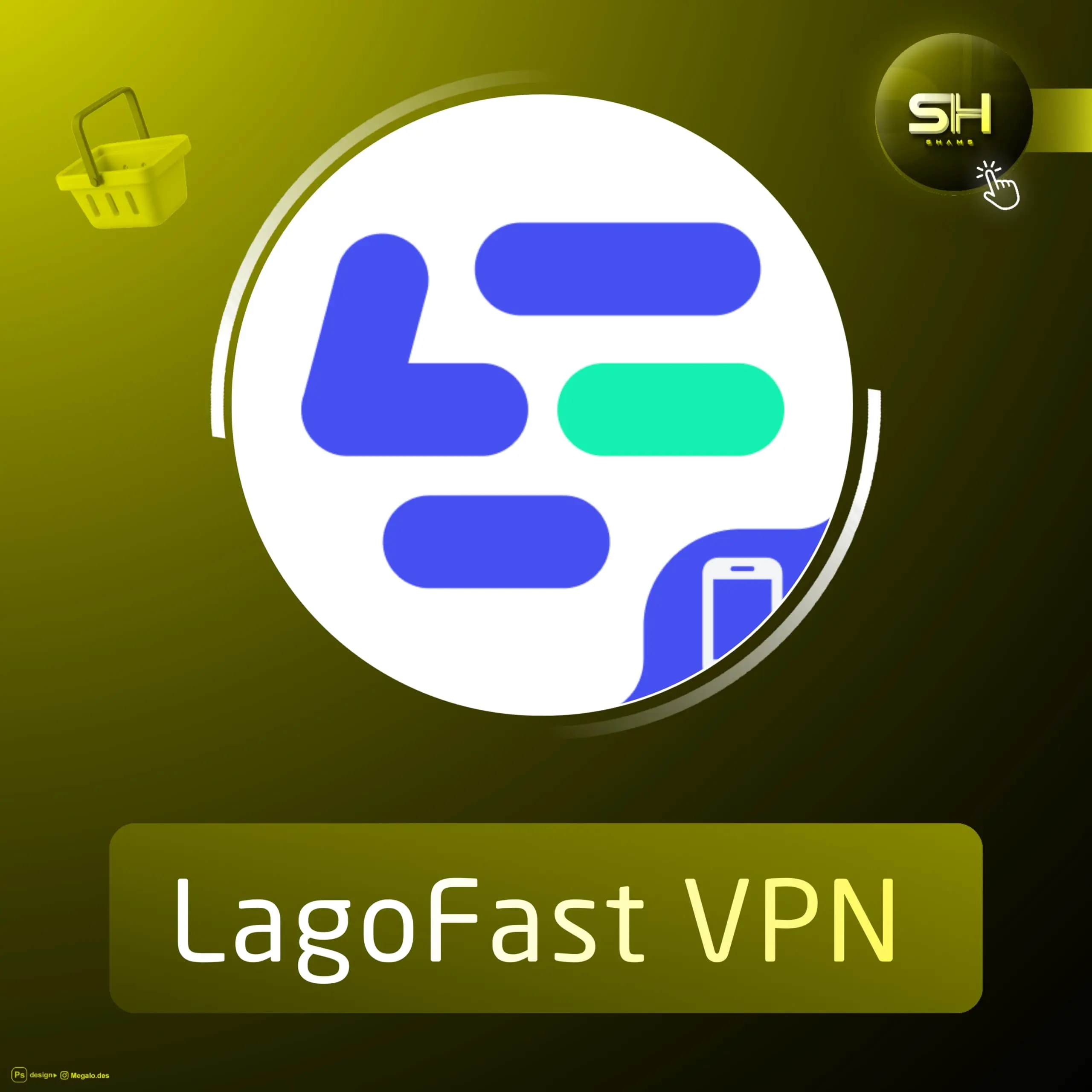 تفعيل LagoFast VPN مدة 1 شهر